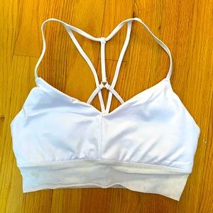 Alo White Sports Bra